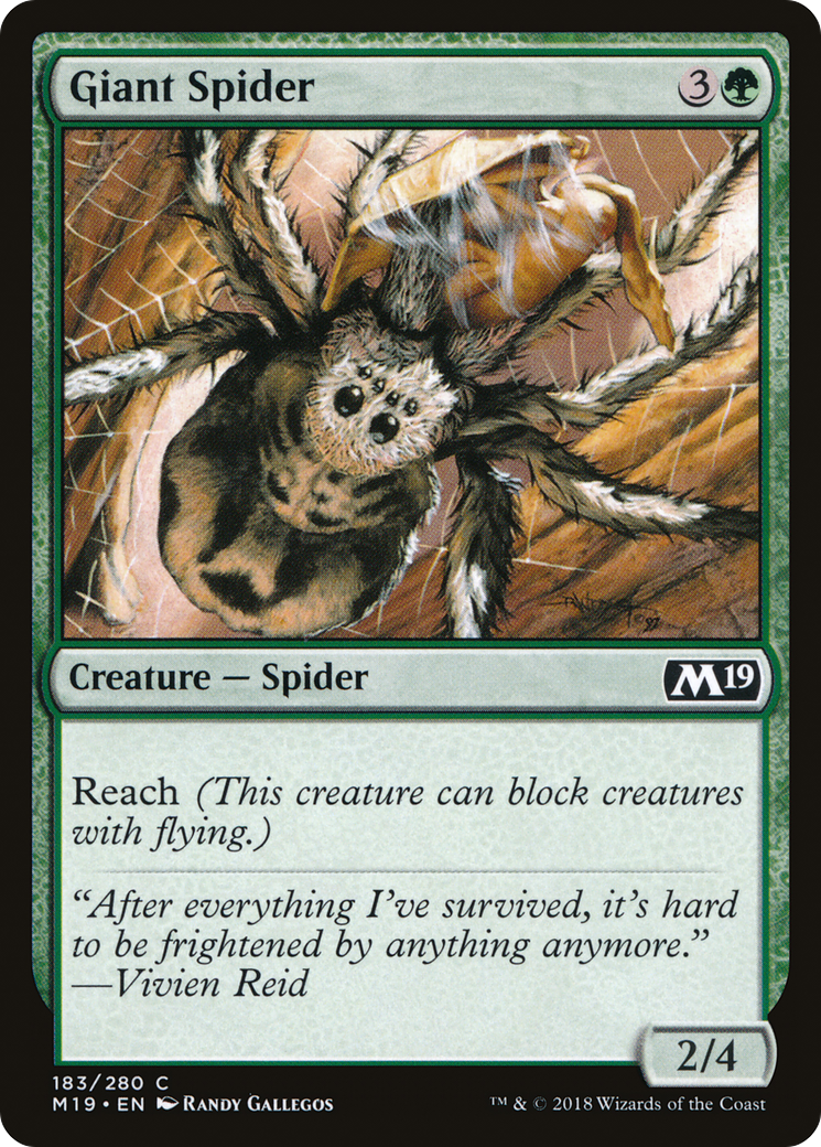 Giant Spider [Core Set 2019]-1