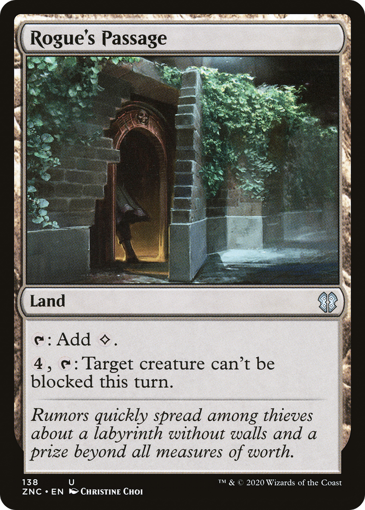 Rogue's Passage [Zendikar Rising Commander]-1