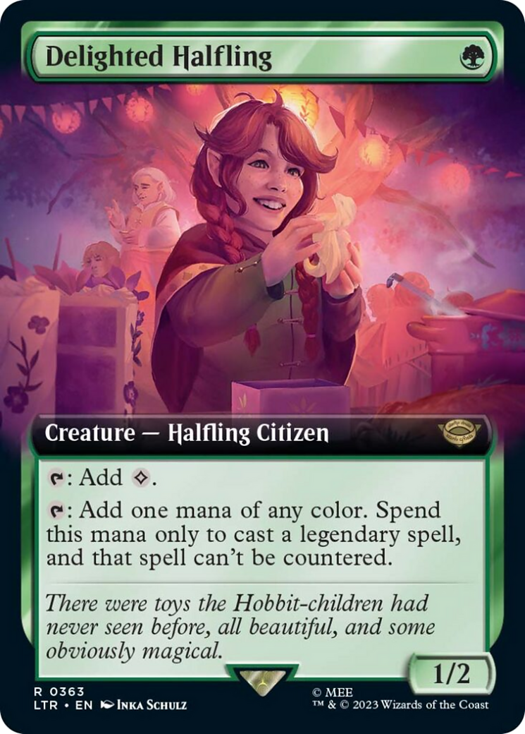 Delighted Halfling (Extended Art) [The Lord of the Rings: Tales of Middle-Earth]-1