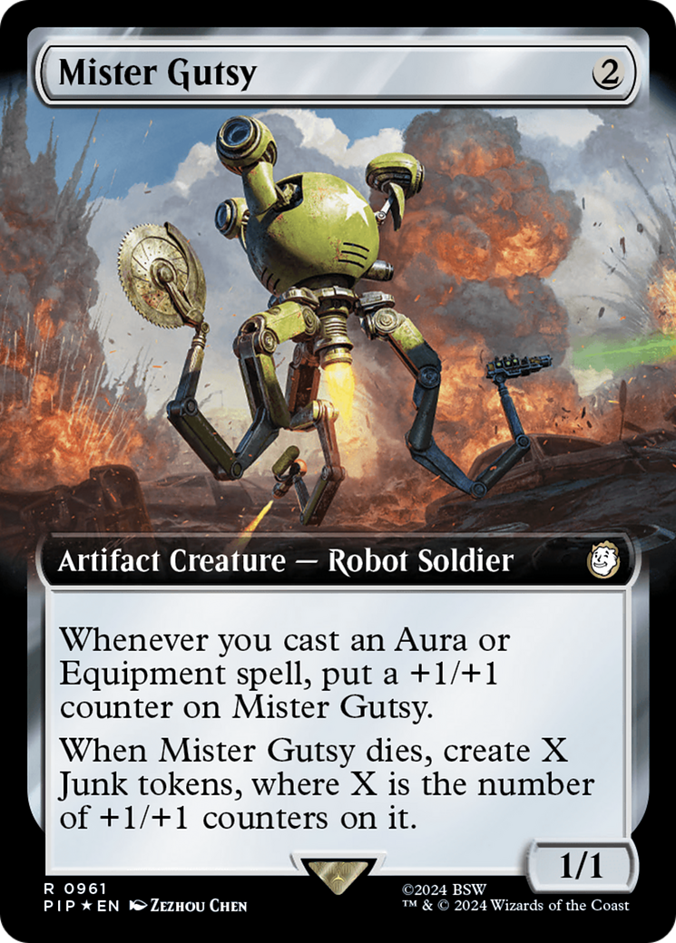 Mister Gutsy (Extended Art) (Surge Foil) [Fallout]-1
