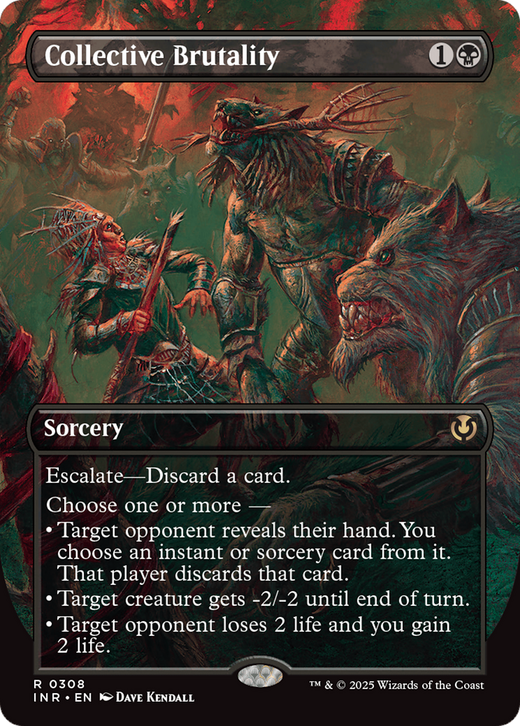 Collective Brutality (Borderless) [Innistrad Remastered]-1