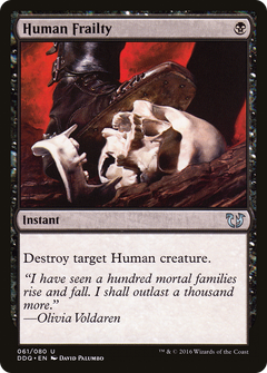 Human Frailty [Duel Decks: Blessed vs. Cursed]-1