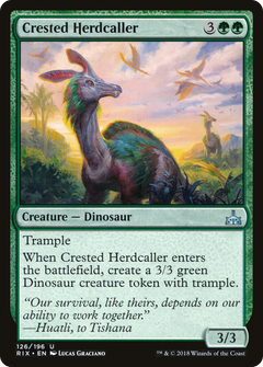 Crested Herdcaller [Rivals of Ixalan]-1