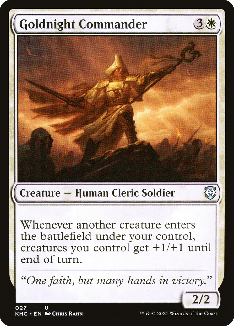 Goldnight Commander [Kaldheim Commander]-1