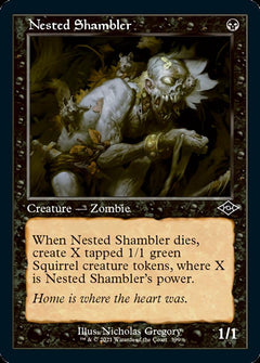 Nested Shambler (Retro Foil Etched) [Modern Horizons 2]-1