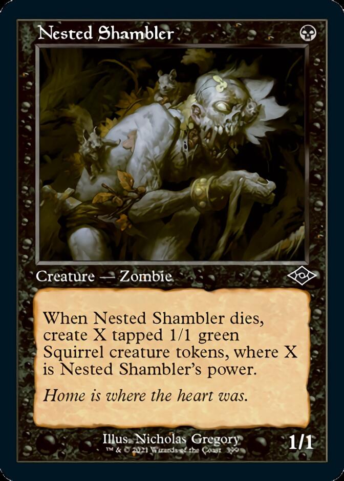 Nested Shambler (Retro Foil Etched) [Modern Horizons 2]-1