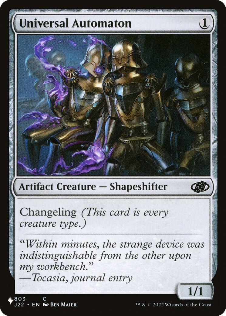 Universal Automaton (J22) [The List]-1