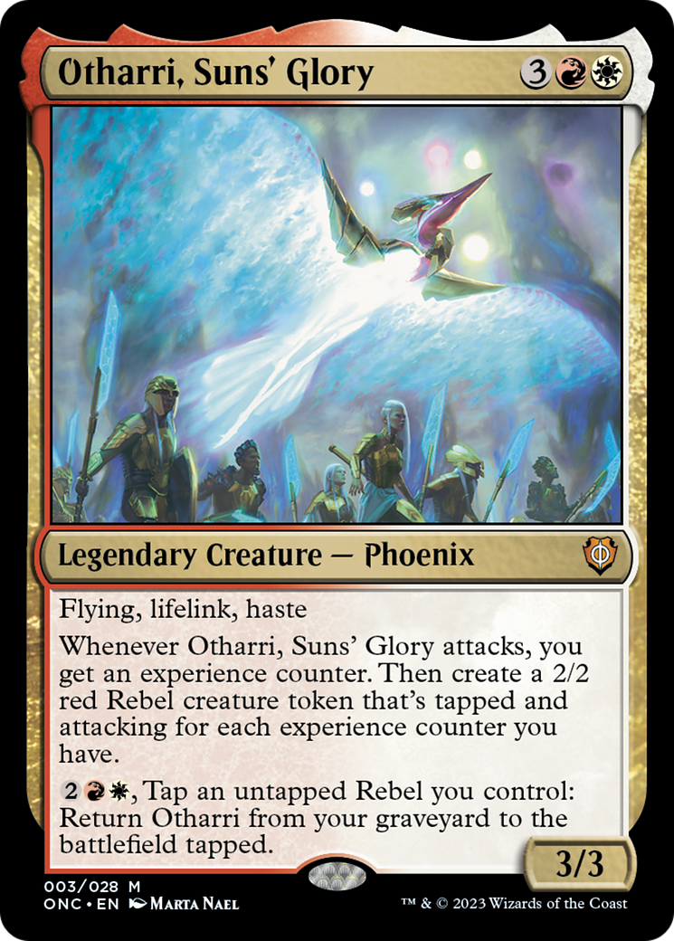 Otharri, Suns' Glory [Phyrexia: All Will Be One Commander]-1