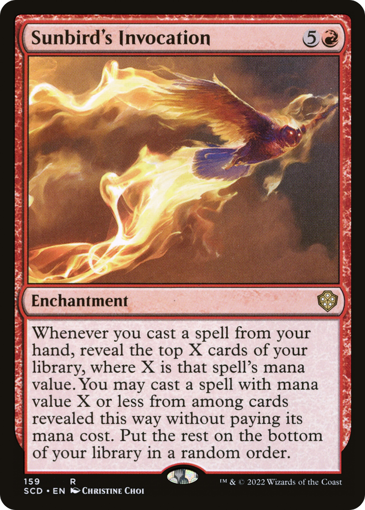 Sunbird's Invocation [Starter Commander Decks]-1