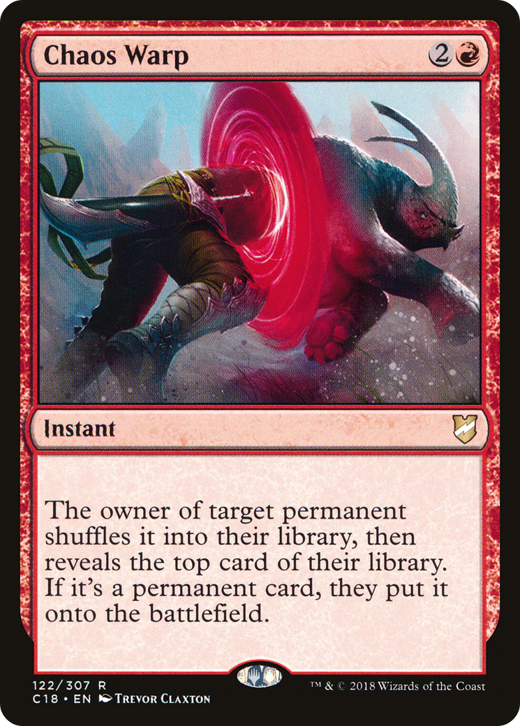 Chaos Warp [Commander 2018]-1