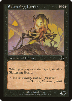 Skittering Horror [Urza's Destiny]-1