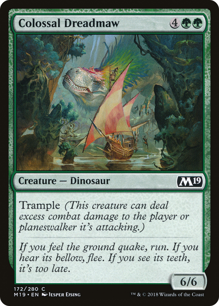 Colossal Dreadmaw [Core Set 2019]-1