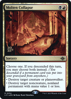 Molten Collapse [The Lost Caverns of Ixalan Prerelease Cards]-1