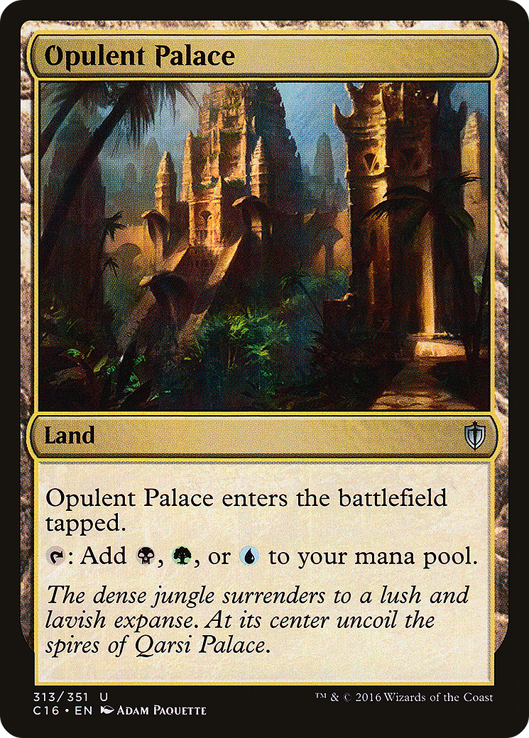 Opulent Palace [Commander 2016]-1