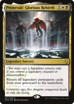 Primevals' Glorious Rebirth [Dominaria]-1