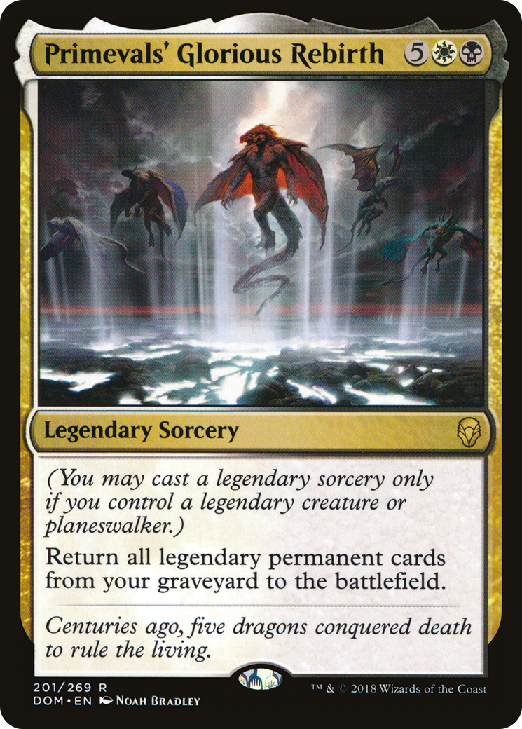 Primevals' Glorious Rebirth [Dominaria]-1