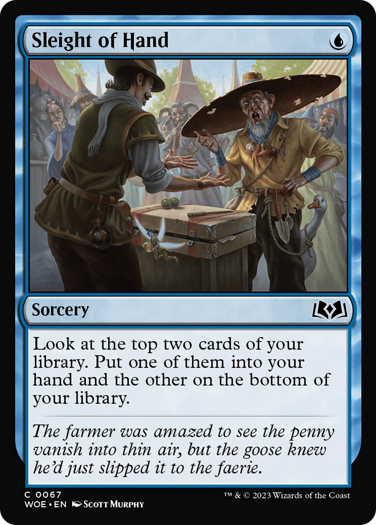 Sleight of Hand [Wilds of Eldraine]-1