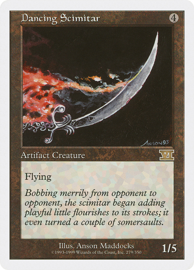 Dancing Scimitar [Classic Sixth Edition]-1