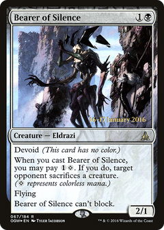 Bearer of Silence [Oath of the Gatewatch Prerelease Promos]-1