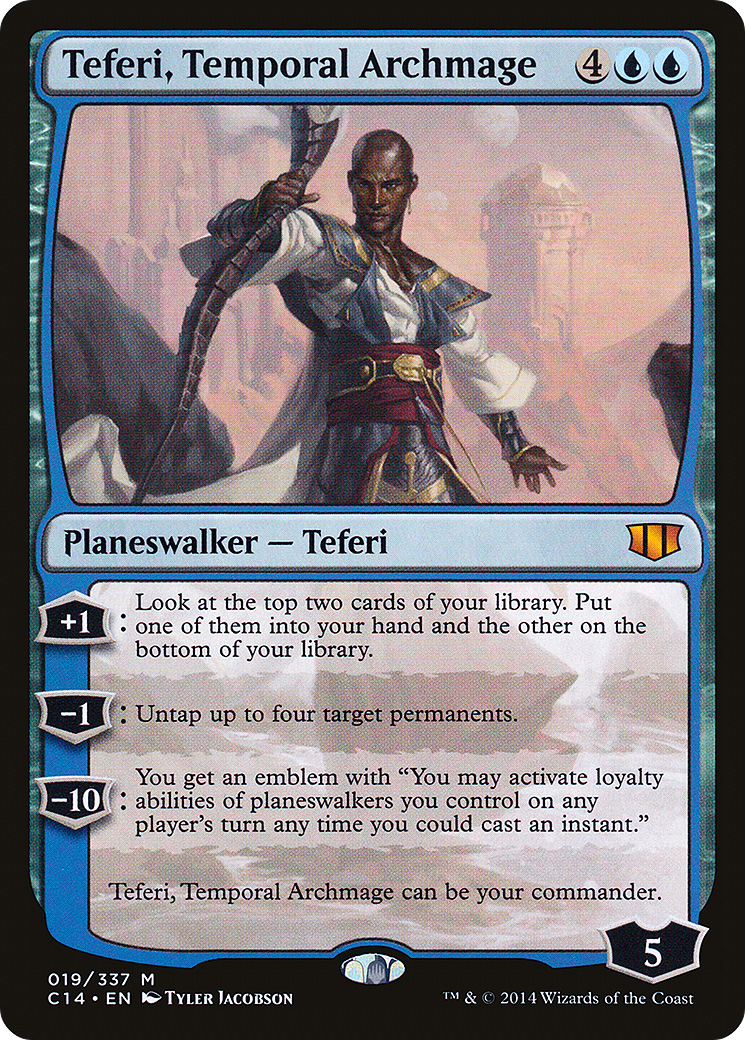 Teferi, Temporal Archmage [Commander 2014]-1