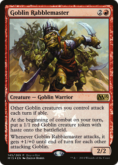 Goblin Rabblemaster (Buy-A-Box) [Magic 2015 Promos]-1