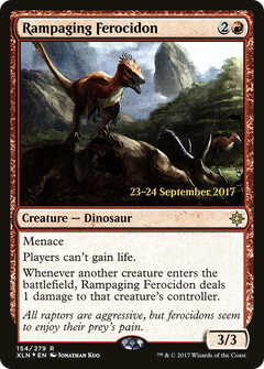 Rampaging Ferocidon [Ixalan Prerelease Promos]-1