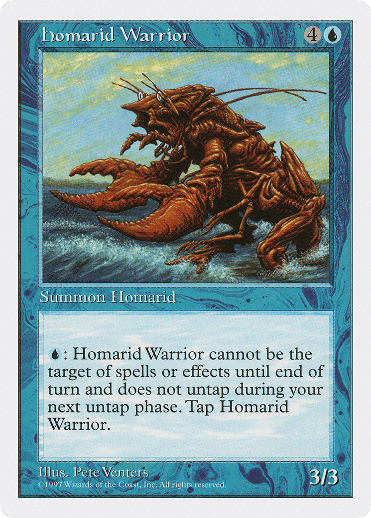 Homarid Warrior [Fifth Edition]-1