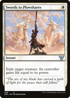 Swords to Plowshares [Kamigawa: Neon Dynasty Commander]-1