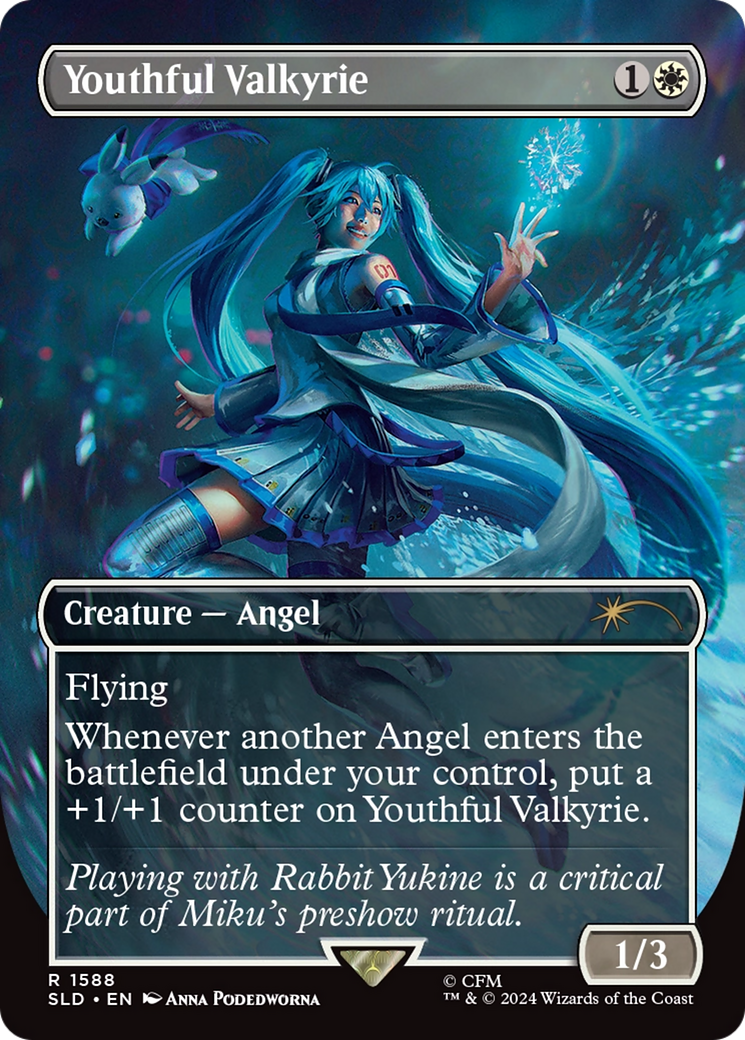 Youthful Valkyrie (Rainbow Foil) [Secret Lair Drop Series]-1