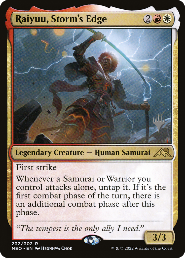 Raiyuu, Storm's Edge (Promo Pack) [Kamigawa: Neon Dynasty Promos]-1