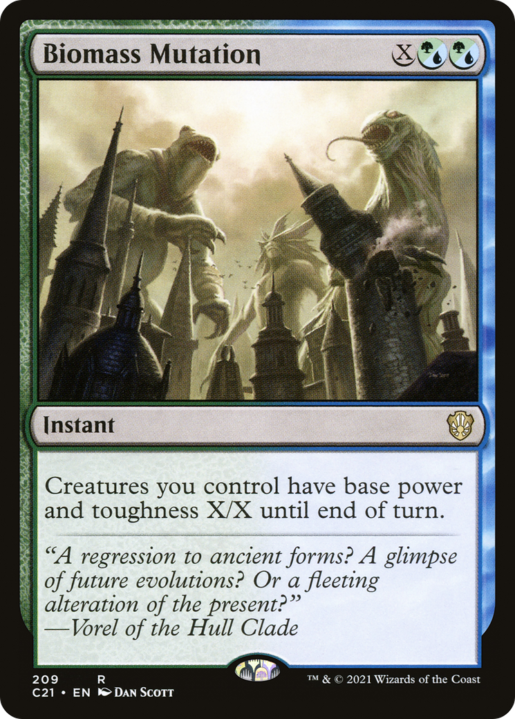 Biomass Mutation [Commander 2021]-1
