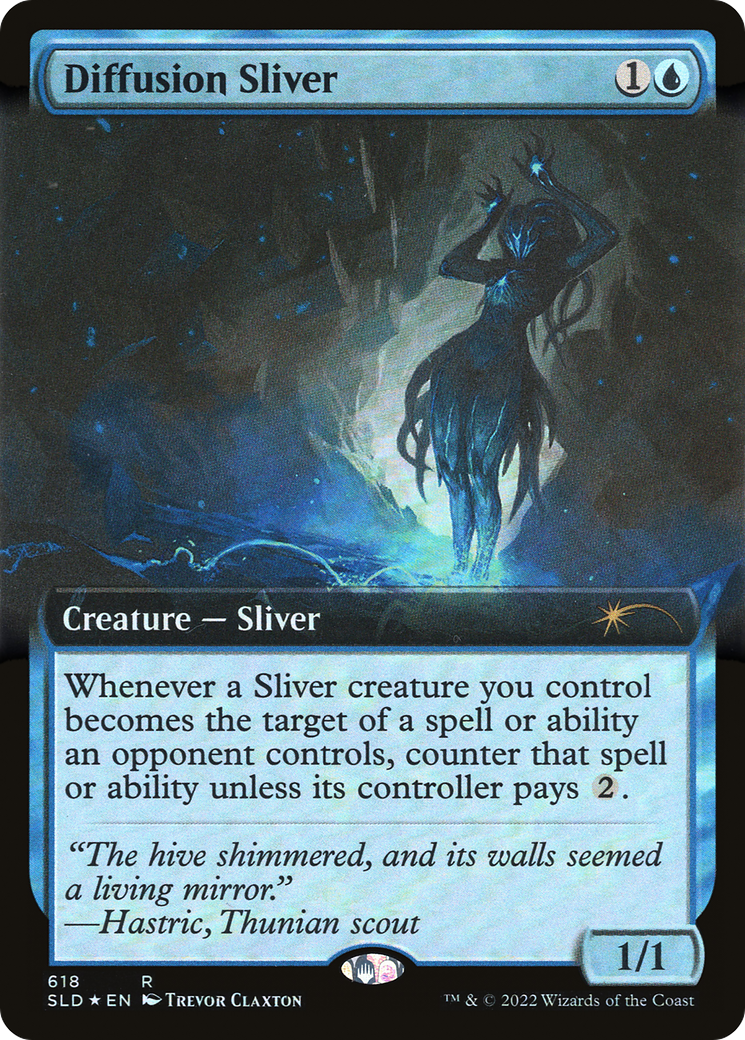Diffusion Sliver (Extended Art) [Secret Lair Drop Promos]-1