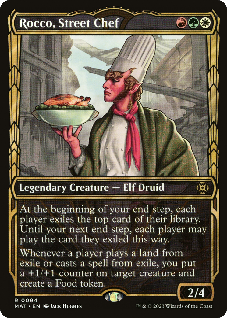Rocco, Street Chef (Showcase) [March of the Machine: The Aftermath]-1