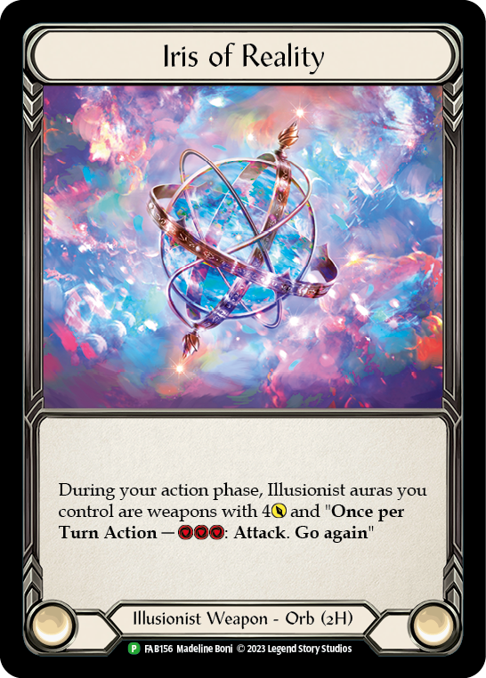 Iris of Reality [FAB156] (Promo)  Rainbow Foil-1
