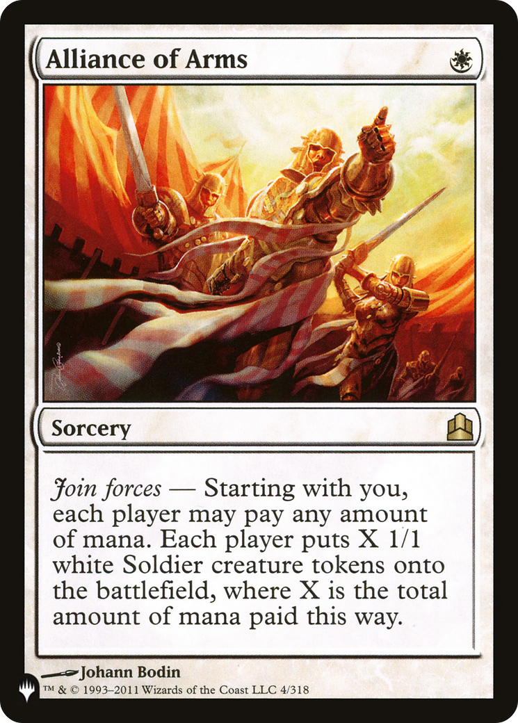 Alliance of Arms [The List]-1