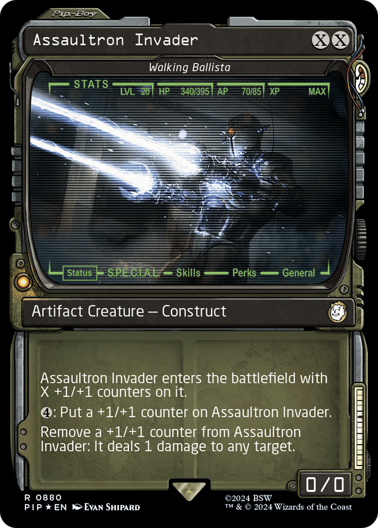 Assaultron Invader - Walking Ballista (Surge Foil) [Fallout]-1