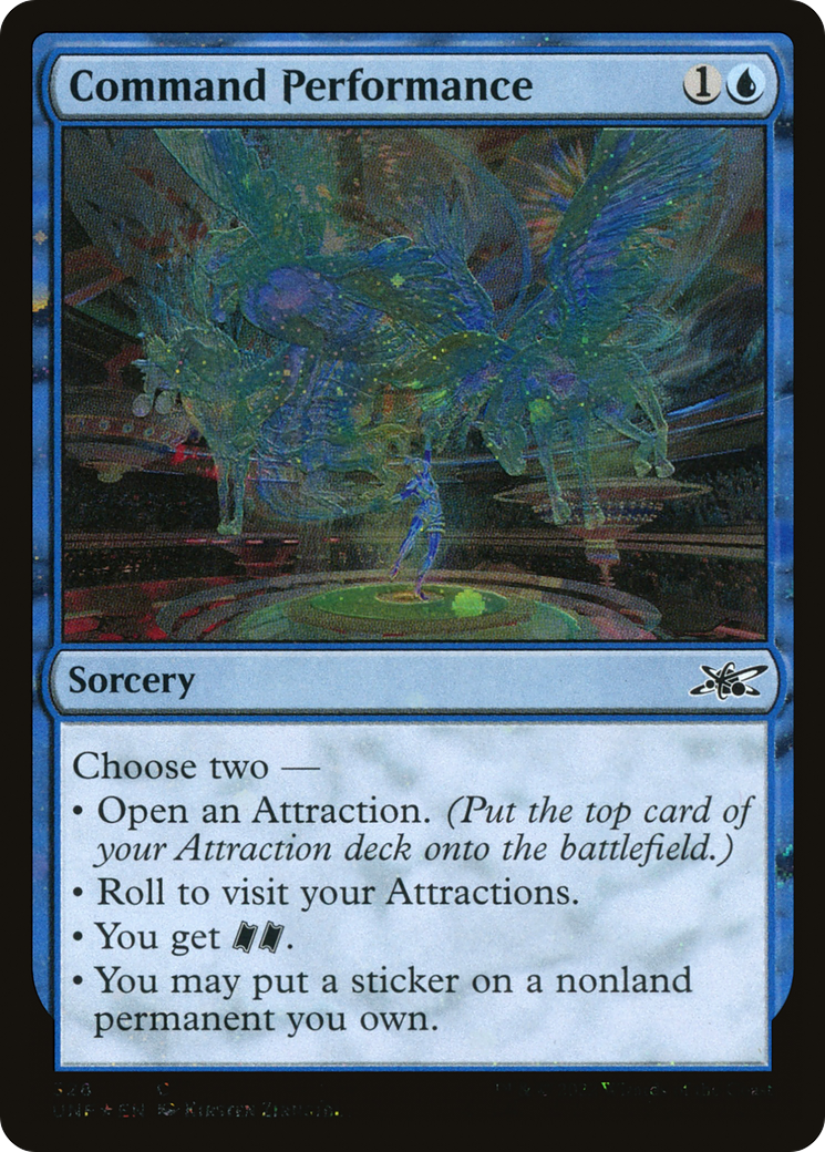 Command Performance (Galaxy Foil) [Unfinity]-1