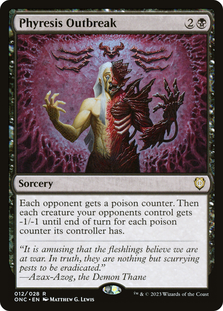 Phyresis Outbreak [Phyrexia: All Will Be One Commander]-3