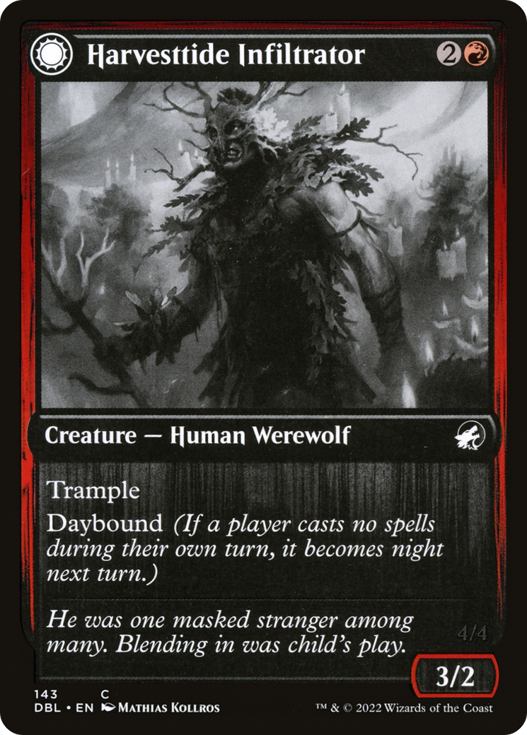 Harvesttide Infiltrator // Harvesttide Assailant [Innistrad: Double Feature]-4
