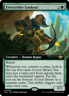 Freestrider Lookout (Extended Art) [Outlaws of Thunder Junction]-1