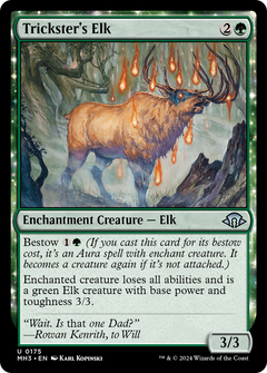 Trickster's Elk (MH3-175) - Modern Horizons 3: (enchantment)-1