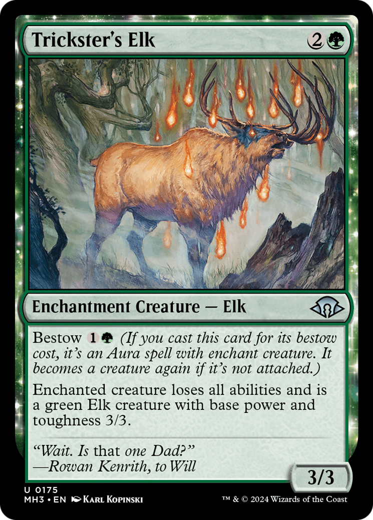 Trickster's Elk (MH3-175) - Modern Horizons 3: (enchantment)-1