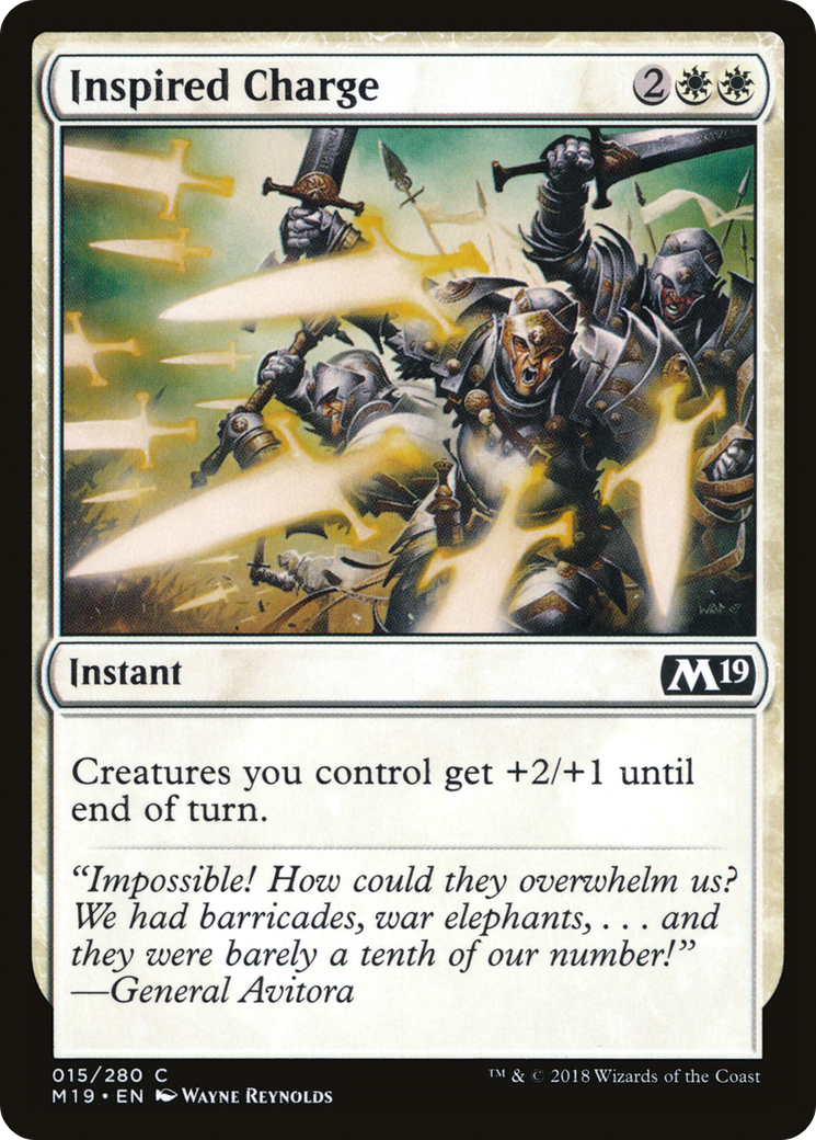 Inspired Charge [Core Set 2019]-1