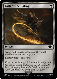 Lash of the Balrog [The Lord of the Rings: Tales of Middle-Earth]-1