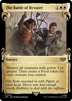 The Battle of Bywater [The Lord of the Rings: Tales of Middle-Earth Showcase Scrolls]-1