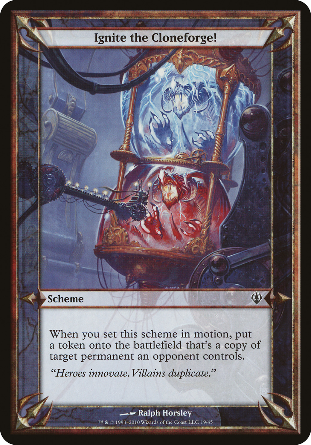 Ignite the Cloneforge! (Schemes) [Archenemy Schemes]-1