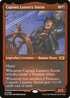 Captain Lannery Storm (Foil Etched) [Multiverse Legends]-1