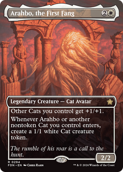 Arahbo, the First Fang (Borderless) [Foundations]-1