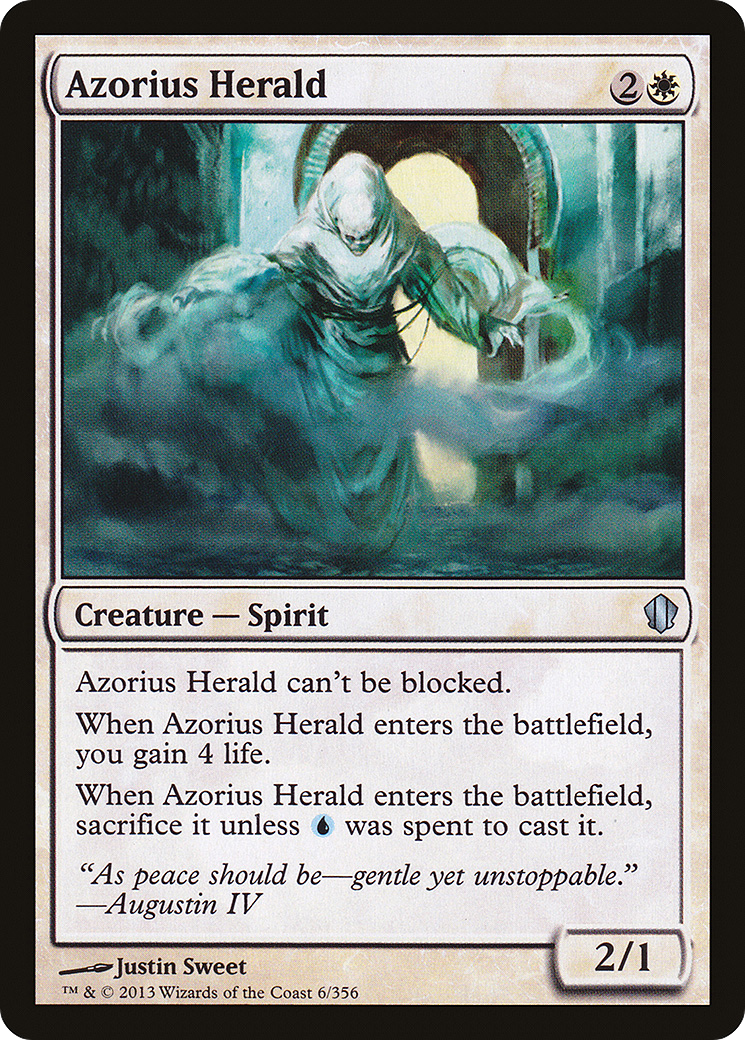 Azorius Herald [Commander 2013]-1