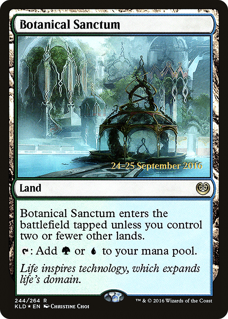 Botanical Sanctum [Kaladesh Prerelease Promos]-1